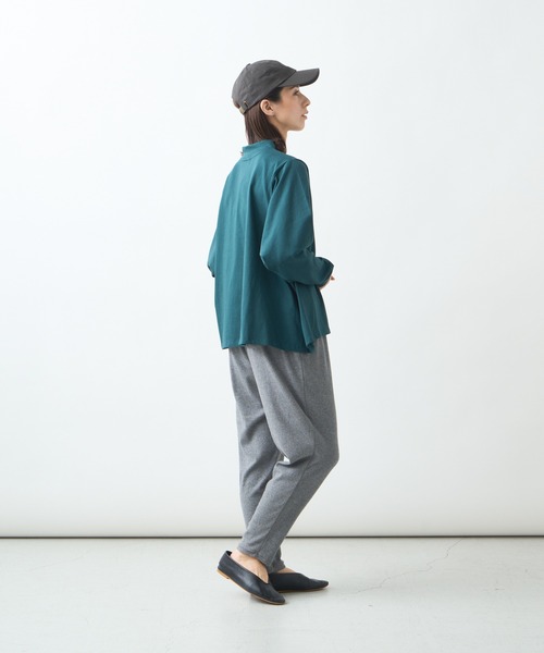 「Kelen」 イージーパンツ S ブルーグレー レディース_画像5