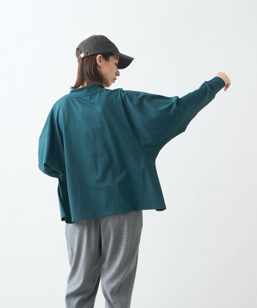 「Kelen」 イージーパンツ S ブルーグレー レディース_画像6