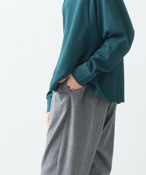 「Kelen」 イージーパンツ S ブルーグレー レディース_画像7