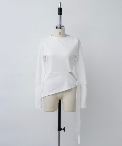 「musubore」 長袖カットソー FREE ブラック レディース_画像4