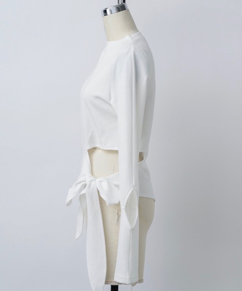 「musubore」 長袖カットソー FREE ブラック レディース_画像5