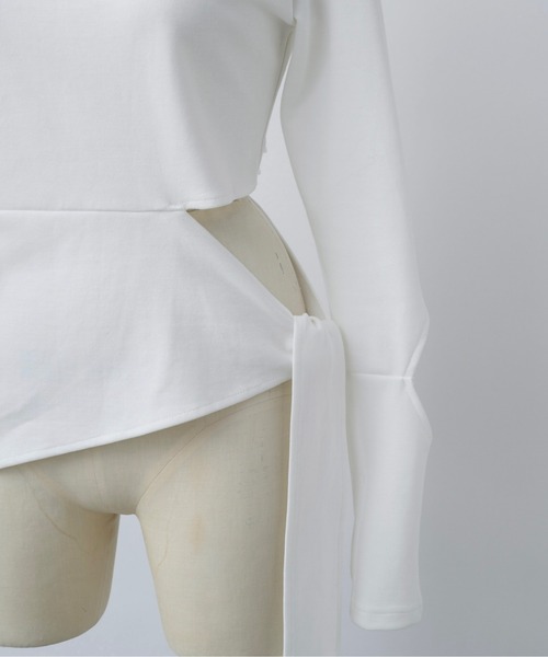 「musubore」 長袖カットソー FREE ブラック レディース_画像8