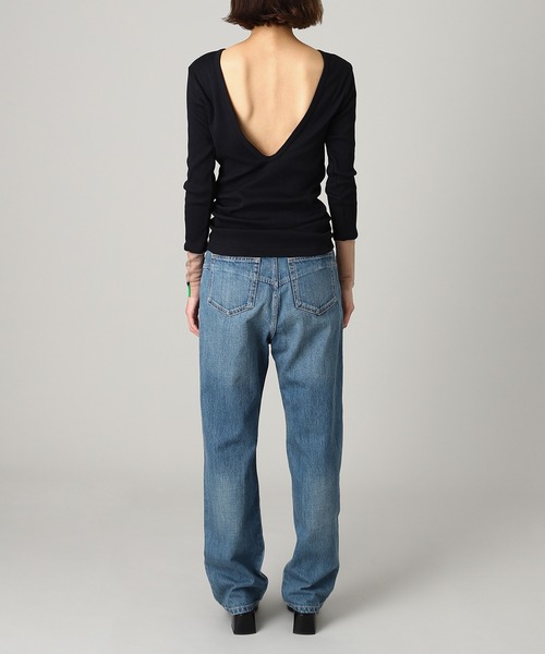 パンツ Embroidered straight jeans FTC254-0601A レディースの画像