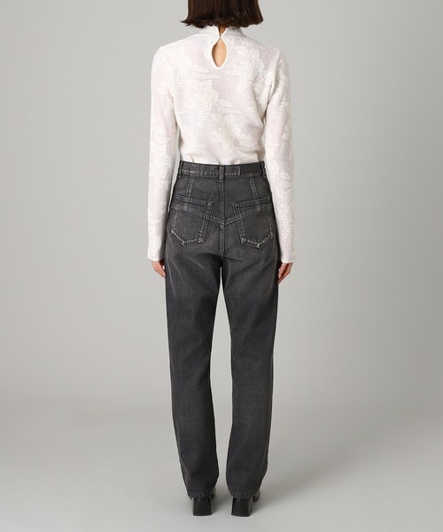パンツ Embroidered straight jeans FTC254-0601A レディースの画像