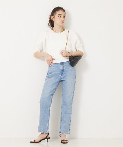 「upperhights」 スキニーデニムパンツ 23 ブルー レディース_3