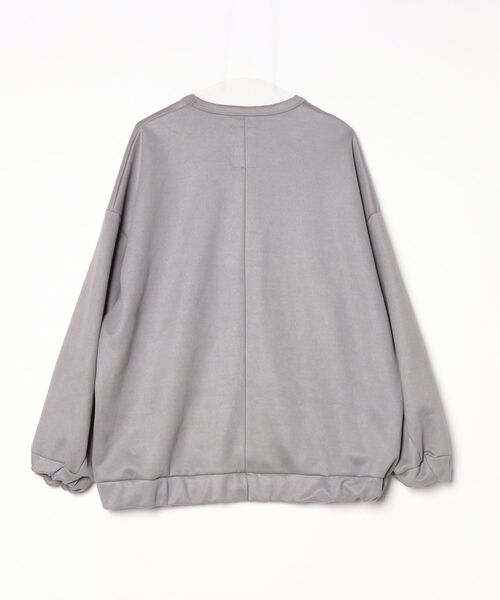 「SHAREEF」 長袖Tシャツ 1 グレー メンズの画像
