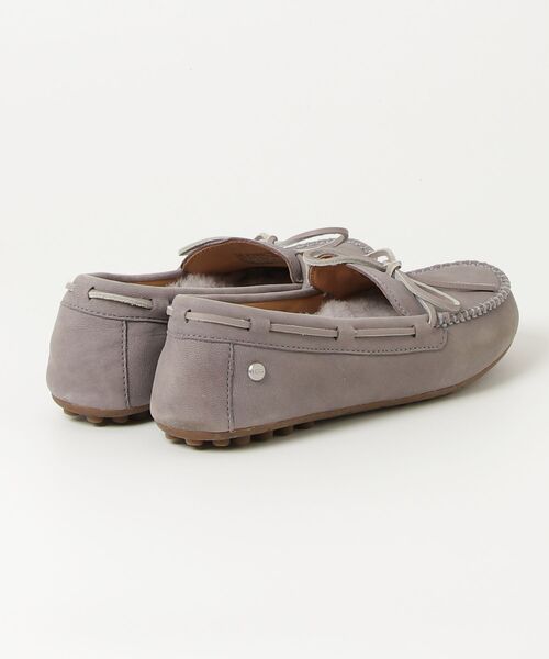 「UGG」 モカシンシューズ 23.5cm グレー レディース_画像2