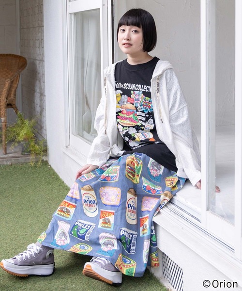 161681orion×ScoLar save the planet ジップPK ScoLar（スカラー） パーカー 161681：orion×ScoLar save the planet