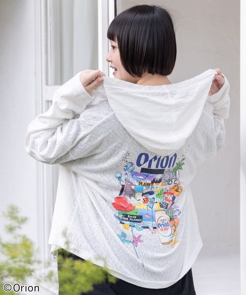 ScoLar（スカラー） パーカー 161681：orion×ScoLar save the planet