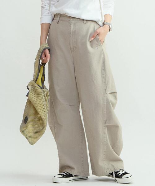 CONVERSE TOKYO ワイドパンツ パンツ VINTAGE-LIKE BARREL LEG PANTS