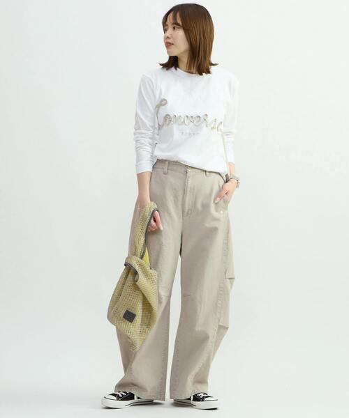 CONVERSE TOKYO ワイドパンツ パンツ VINTAGE-LIKE BARREL LEG PANTS