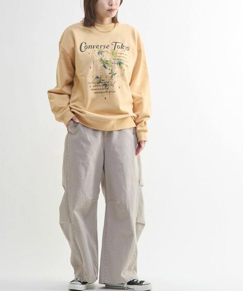 CONVERSE TOKYO ワイドパンツ パンツ VINTAGE-LIKE BARREL LEG PANTS