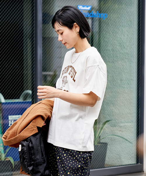 FREAK'S STORE（フリークスストア） tシャツ 半袖 タイガープリントT
