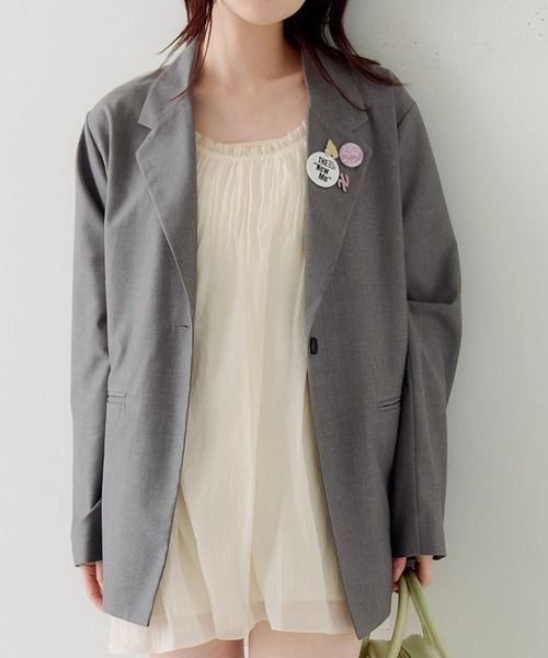 Kastane（カスタネ） ジャケット テーラードジャケット 「バッジ4点