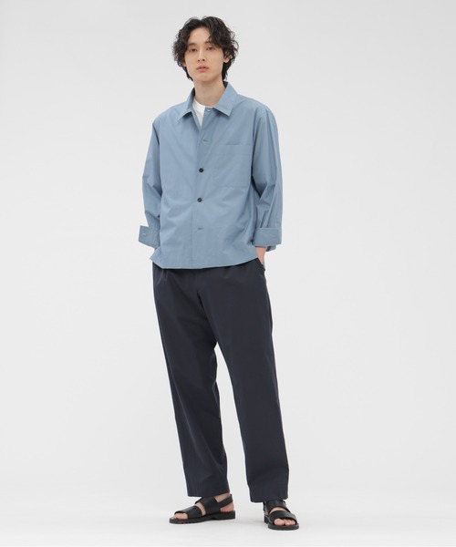 MARGALET HOWELLマーガレットハウエル★シャツブルゾン SUPER FINE COTTON POPLIN SHIRT | MARGARET HOWELL（マーガレット