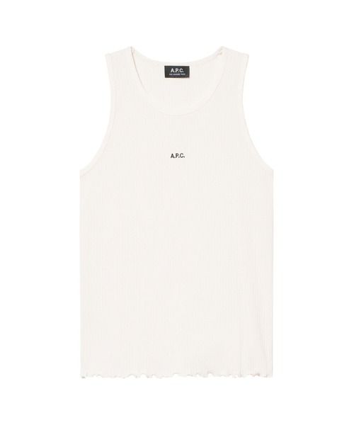 A.P.C タンクトップ A.P.C.（アーペーセー） タンクトップ ノースリーブ DEBARDEUR APC F