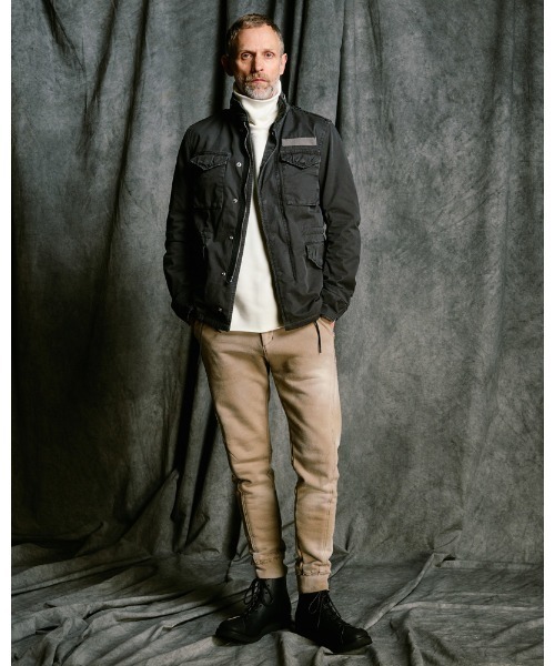 スウェットパンツ ジャージ fade switching rib sweat pants メンズの画像