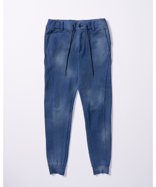 スウェットパンツ ジャージ fade switching rib sweat pants メンズの画像