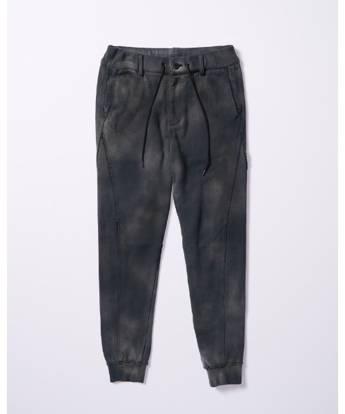 スウェットパンツ ジャージ fade switching rib sweat pants メンズの画像