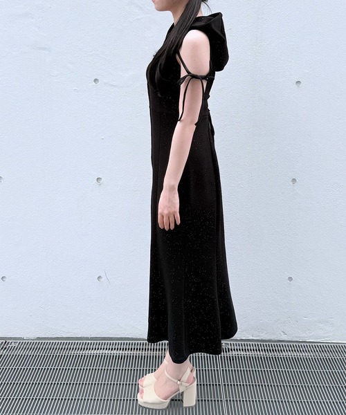 NOMAE（ノーマエ） ワンピース スウェットジップパーカーワンピース