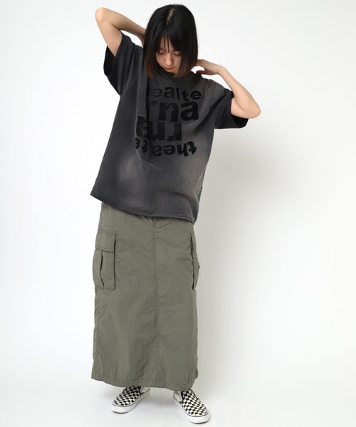 「RNA」 半袖Tシャツ MEDIUM パープル レディース_画像3
