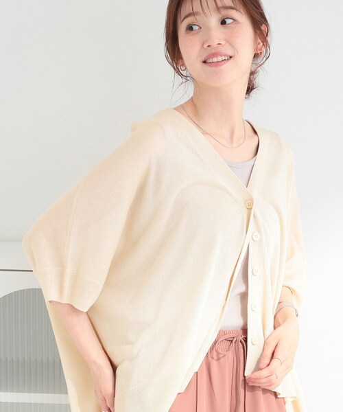 SHOO・LA・RUE（シューラルー） カーディガン 「洗濯機可/体型カバー