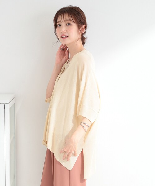 SHOO・LA・RUE（シューラルー） カーディガン 「洗濯機可/体型カバー