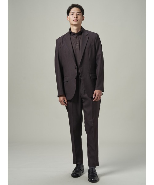 「Perfect Suit FActory」 「TOKYO RUN」テーラードジャケット L ダークブラウン メンズ_画像3