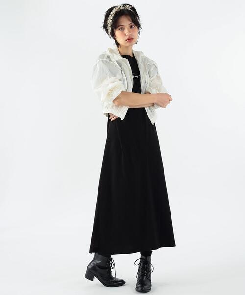 「To b. by agnes b.」 ノースリーブワンピース 38 ブラック レディース_画像4