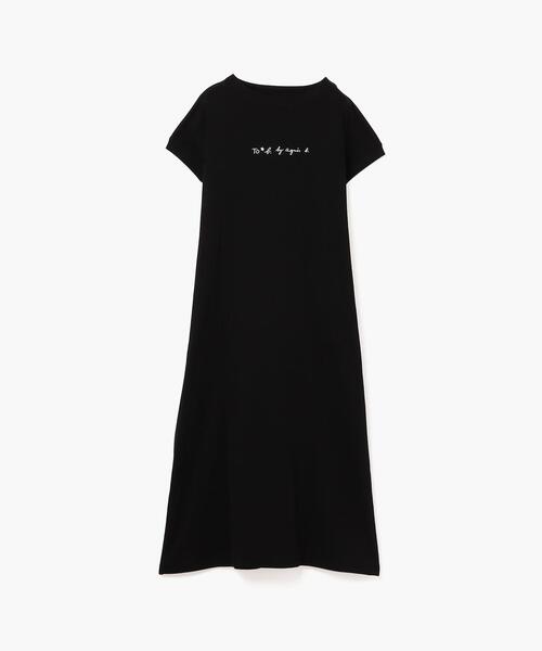 「To b. by agnes b.」 ノースリーブワンピース 38 ブラック レディース_画像7