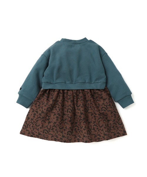「n.o.u.s」 「KIDS」ドッキングワンピース 140cm グレー キッズ_画像5