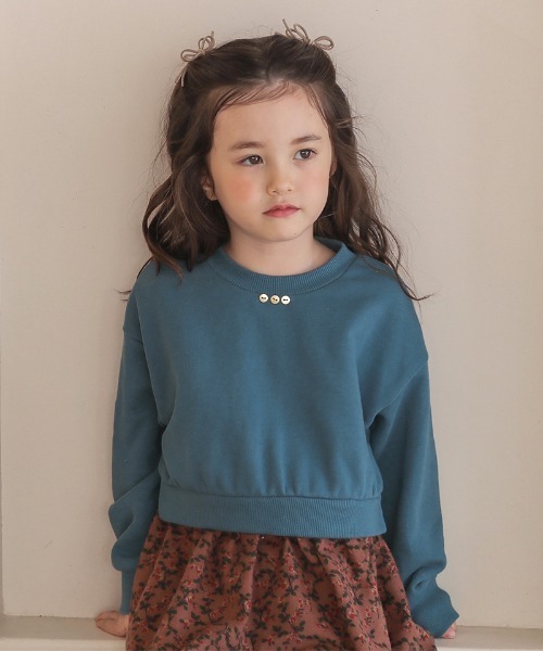 「n.o.u.s」 「KIDS」ドッキングワンピース 140cm グレー キッズ_画像6
