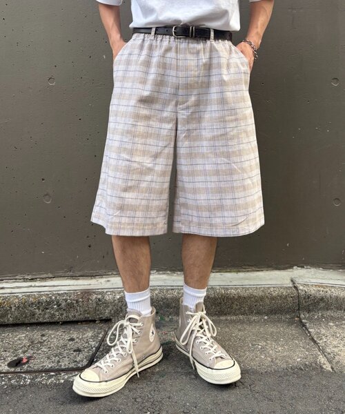 GEVACO（ゲバコ） ワイドパンツ ハーフパンツ パンツ 短パン 「GEVACO