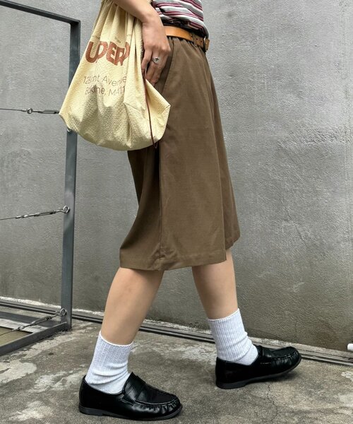 GEVACO（ゲバコ） ワイドパンツ ハーフパンツ パンツ 短パン 「GEVACO