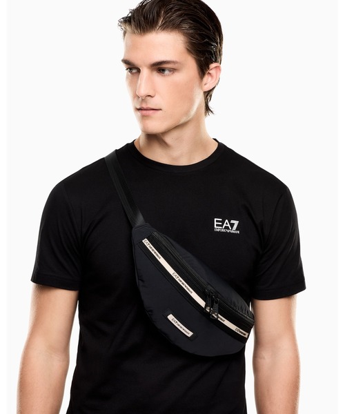 「EMPORIO ARMANI EA7」 ショルダーバッグ FREE ブラック メンズ_画像7