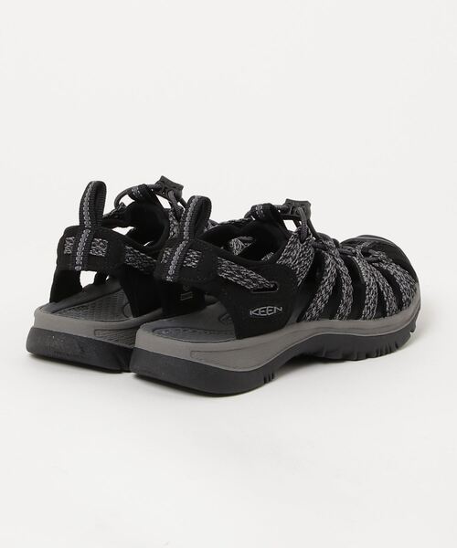 KEEN（キーン） フラットサンダル 23cm ブラック レディース