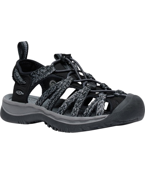 KEEN（キーン） フラットサンダル 23cm ブラック レディース