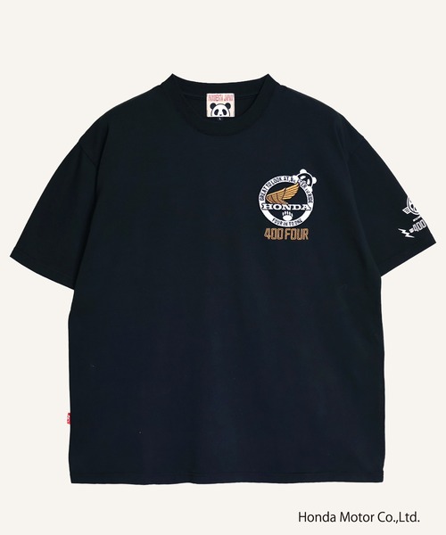 PANDIESTA（パンディエスタ） tシャツ Honda×Pandiesta CB400 FOUR相棒