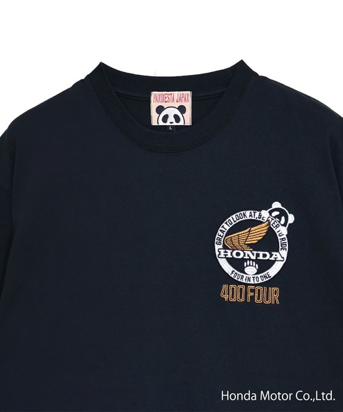 PANDIESTA（パンディエスタ） tシャツ Honda×Pandiesta CB400 FOUR相棒
