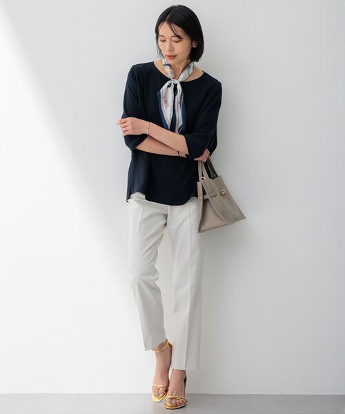 「23区」 パンツ 38 ブラック レディース_画像4