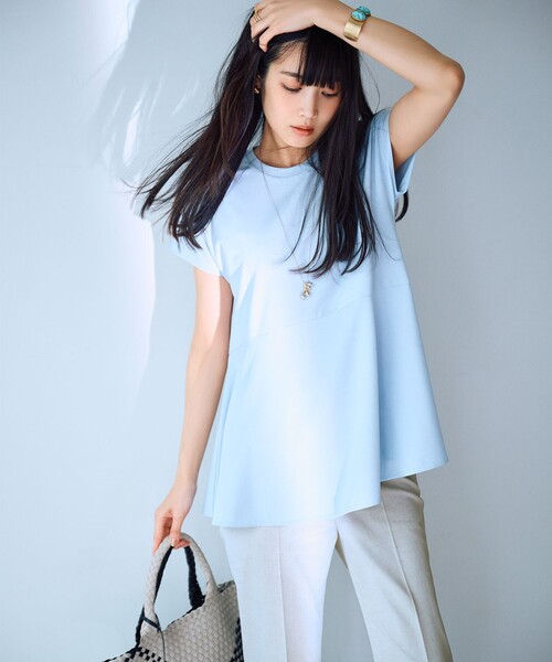 「23区」 パンツ 38 ブラック レディース_画像6