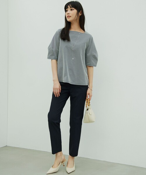 「23区」 パンツ 38 ブラック レディース_画像7