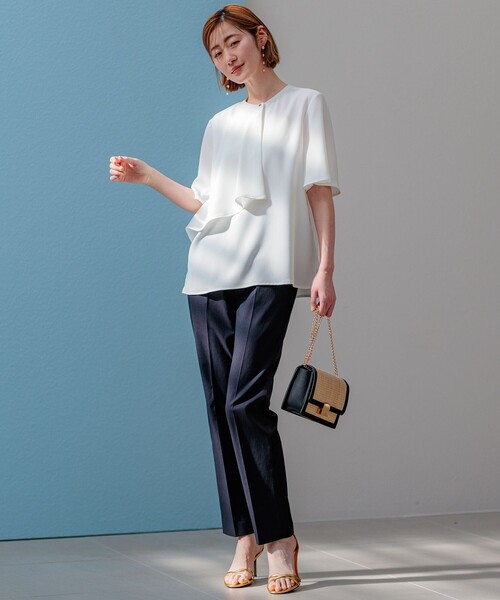 「23区」 パンツ 38 ブラック レディース_画像8