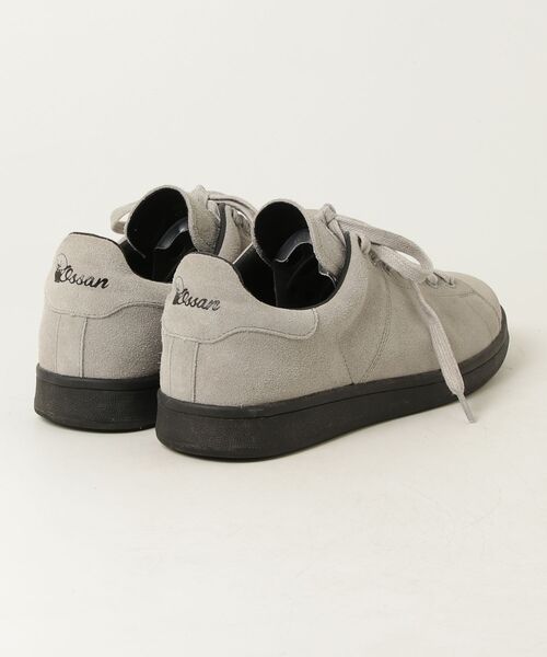 「London Shoe Make」 ローカットスニーカー 25.5cm グレー メンズ_画像2