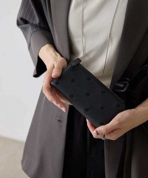 ear PAPILLONNER（イア パピヨネ） 長財布 財布 「perche(ペルケ)×ear