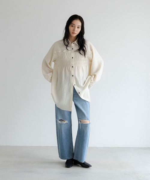 LOWRYS FARM（ローリーズファーム） ワンピース シャーリングミニ