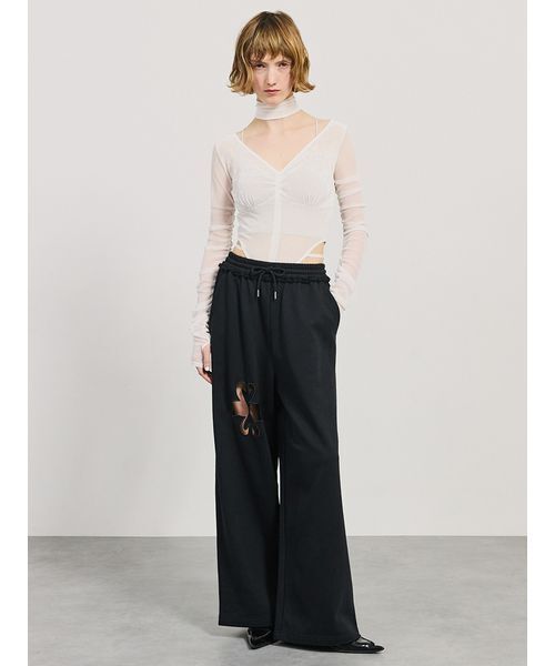 「SORIN」 長袖カットソー 38 ブラック レディース_画像8