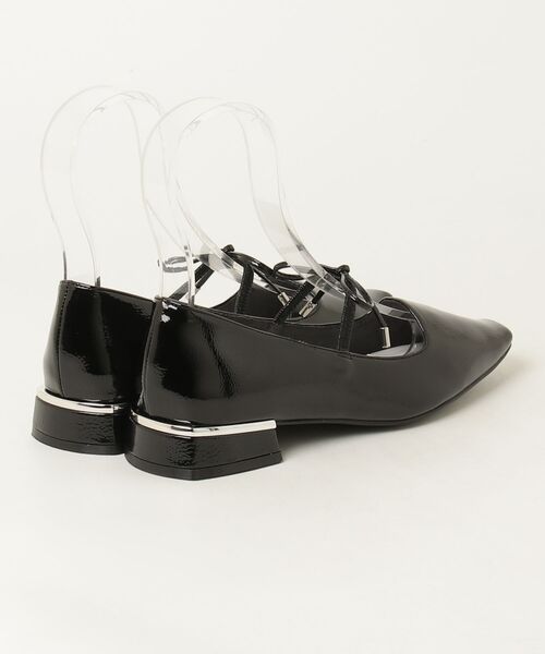 「SY UNITED ARROWS」 フラットパンプス 24cm ブラック レディース_画像2