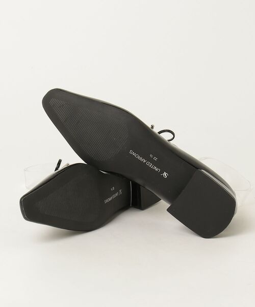 「SY UNITED ARROWS」 フラットパンプス 24cm ブラック レディース_画像3