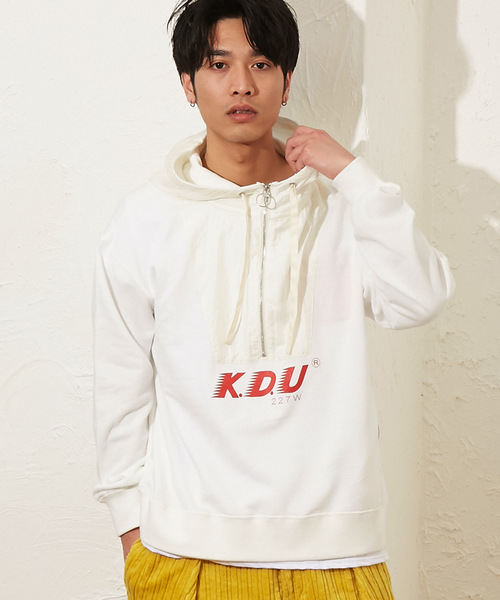 KICS DOCUMENT. パーカー キクスドキュメント / BI COL ZIP HOODIE